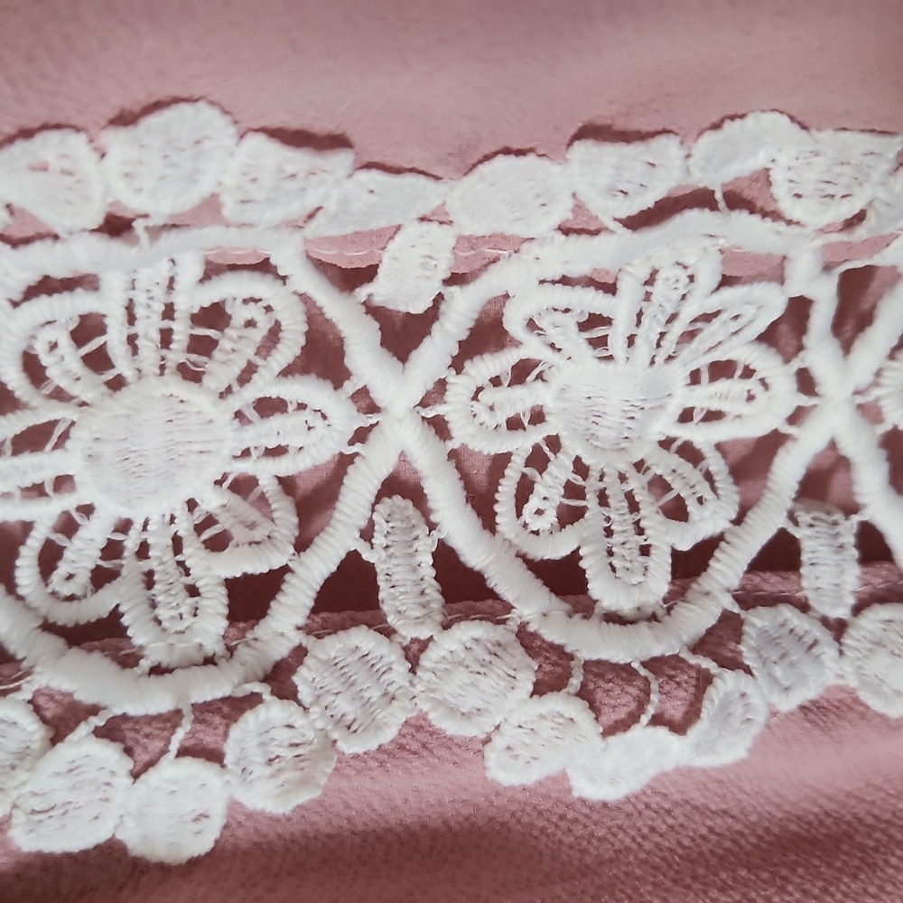 Pink off shoulder choker top - Picture 7 of 9